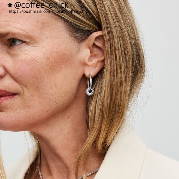 Pandora Two-tone Wrapped Heart Charm - Picture 5 of 5